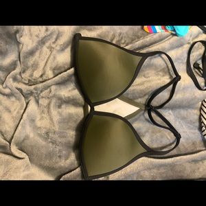 PINK push up bikini top